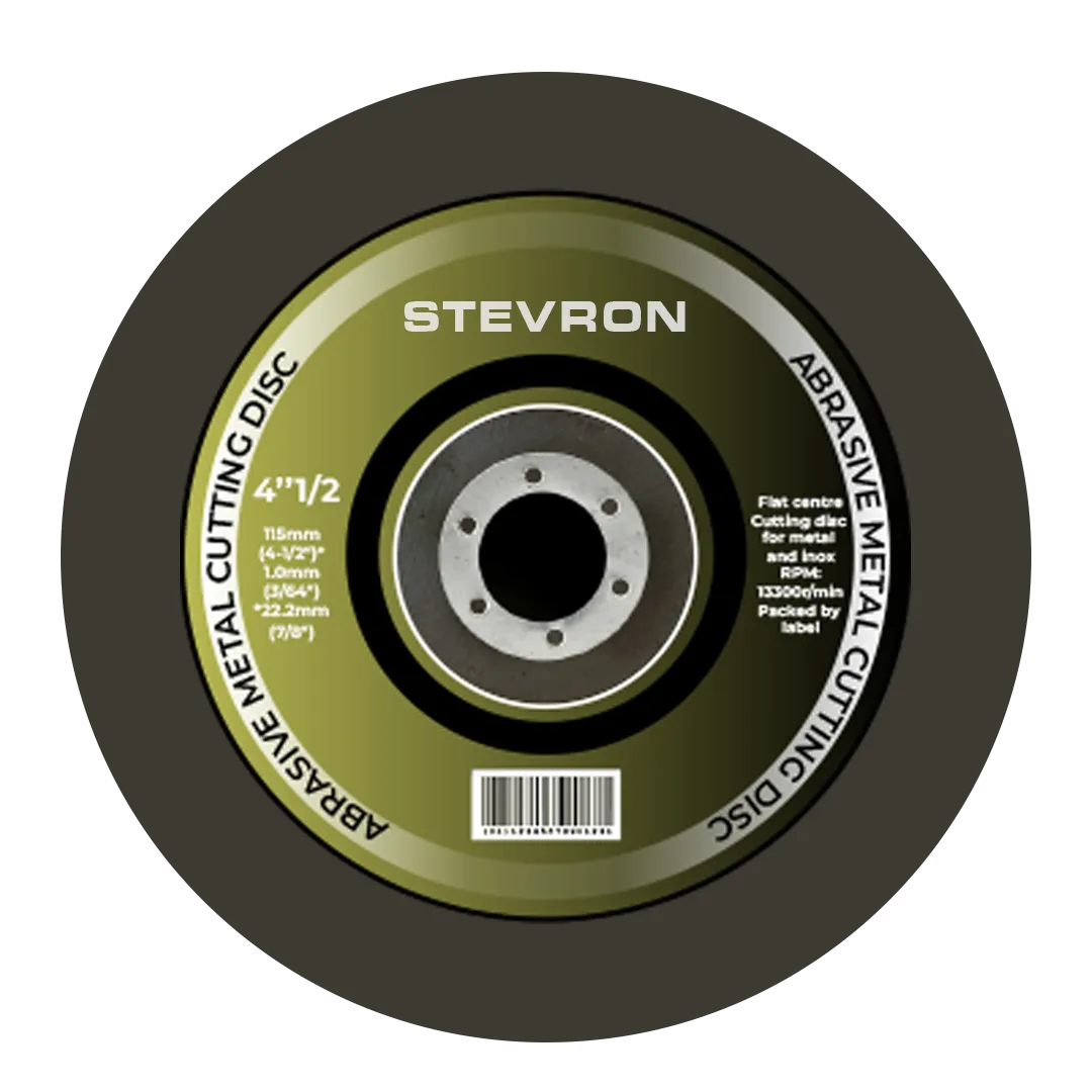 Disco de corte de metal abrasivo
