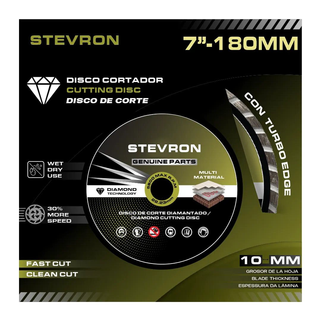 Disco de diamante turbo